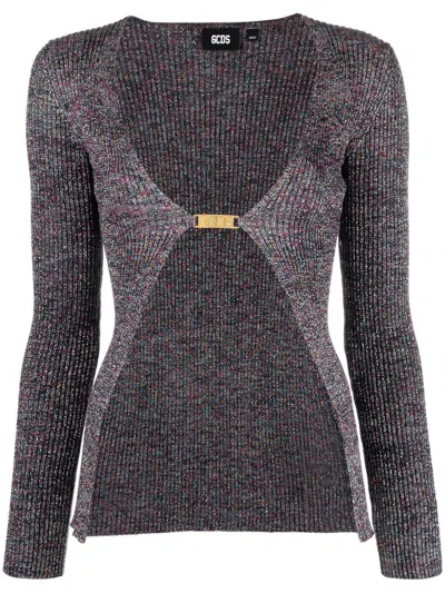 Gcds Sweaters Grey In Gray