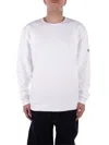Gcds Sweaters In Optic White Bianco