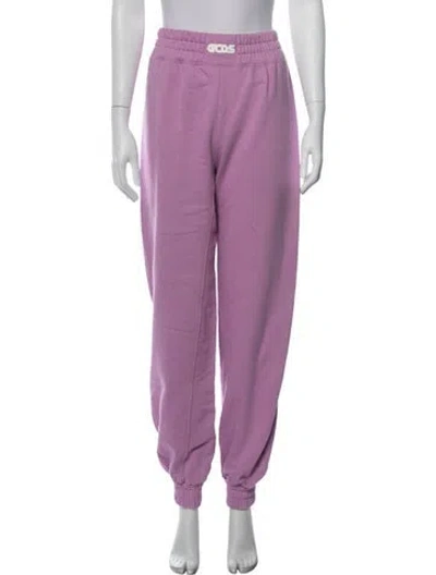 Pre-owned Gcds Sweatpants In Purple