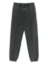 Gcds Sweatpants With Bleached Effect In Grey