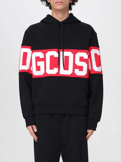 GCDS SWEATSHIRT GCDS MEN COLOR BLACK,G94332002