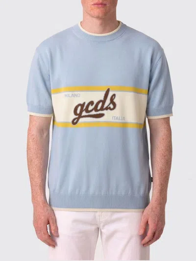 Gcds Sweatshirt Men  In Blue