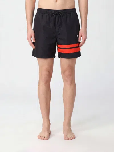 Gcds Logo Swim Shorts In Black