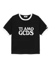 Gcds Ti Amo Boxy Crewneck T-shirt
