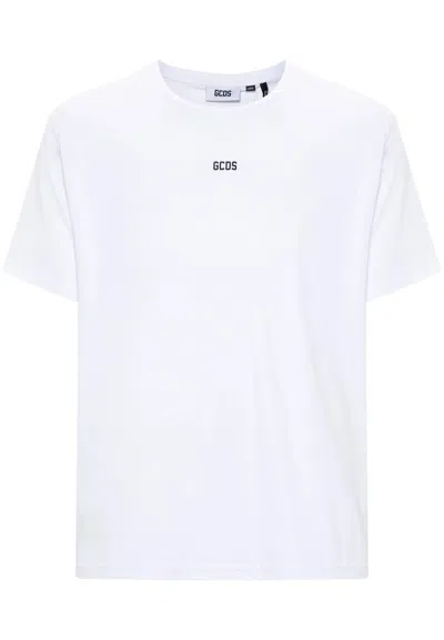 GCDS GCDS T-SHIRT AND LOGO REGULAR T-SHIRT