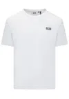 Gcds Low Band Logo Regular T-shirt In White