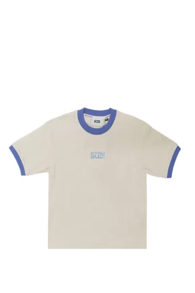 Gcds T-shirt In Blue