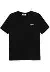 Gcds Low Band Logo T-shirt In Nero