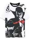 GCDS GCDS T-SHIRT WITH DRACULA PRINT