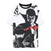 Gcds T-shirt With Dracula Print In Multicolor