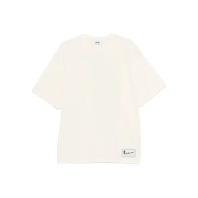GCDS T SHIRTS NEUTRAL