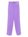 Gcds Tailored Trousers In Purple