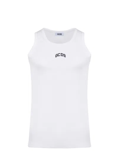 Gcds Tank Top Made Of Cotton.
