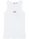 Gcds Logo-embroidered Tank Top In White
