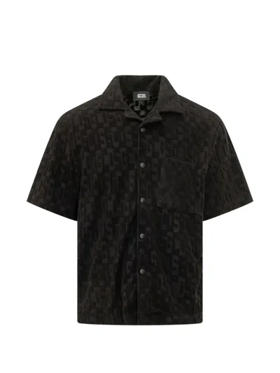 Gcds Terry Bowling Shirt In Black