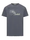 Gcds Grey T-shirt With Toys For Adults Print In Gray