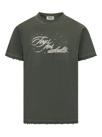 Gcds Text-print T-shirt In Multi