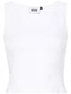 Gcds Textured Ribbed Sleeveless Top