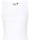 Gcds Textured Ribbed Sleeveless Top