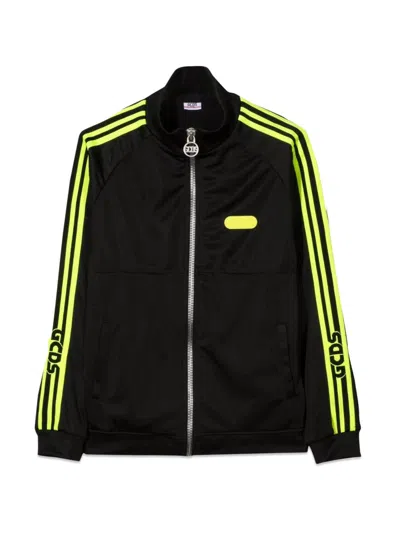 Gcds Boys Triacetate Sport Jacket In Black