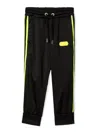 Gcds Triacetate Pants Boy In Black
