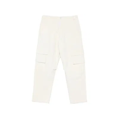 Gcds Corduroy Cargo Pants In White