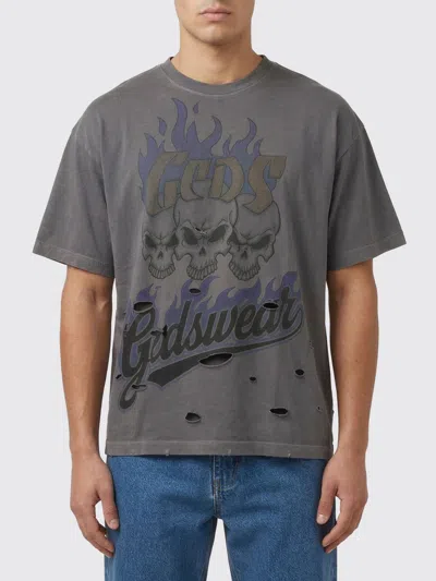 Gcds T-shirt  Men Color Grey In Gray