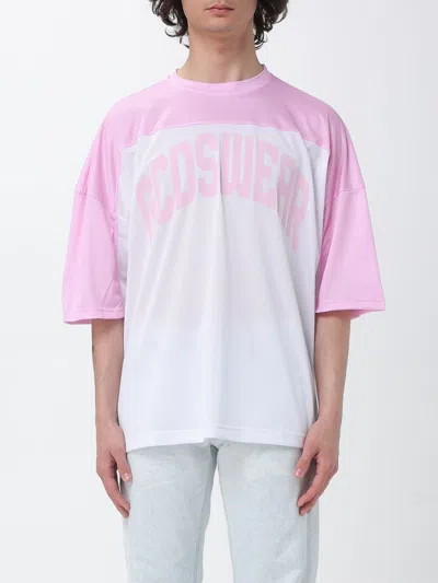 Gcds T-shirt  Men Color Pink In Multi