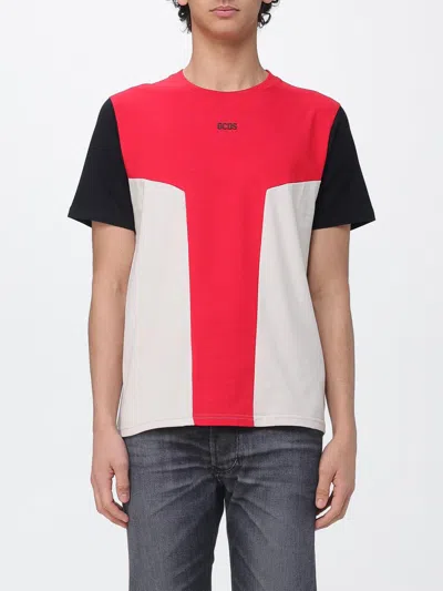 Gcds T-shirt  Men Color Red In Multi