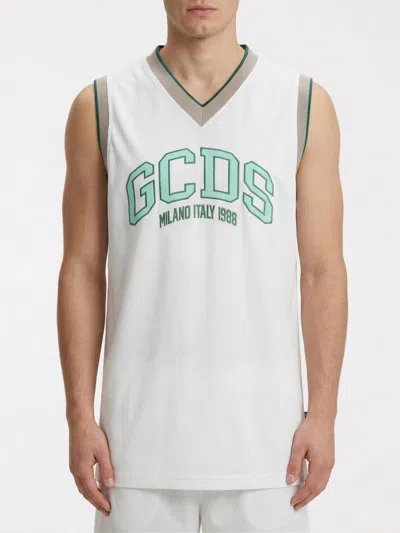 Gcds T-shirt Men  In White