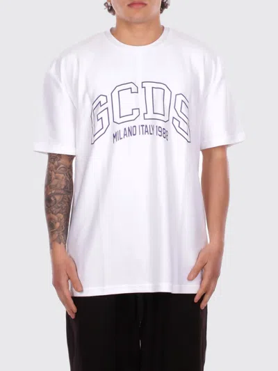 Gcds T-shirt Men  In White
