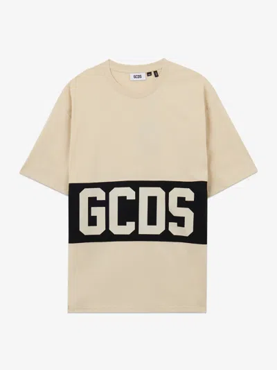 Gcds T-shirt In Nude
