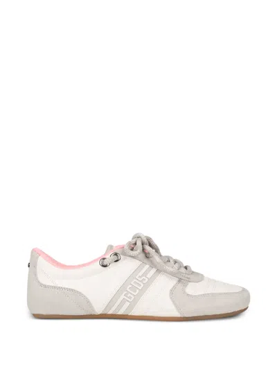 Gcds Two-tone Sneakers In White