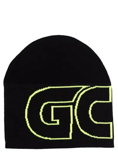 Gcds Unisex Mini Wool Blend Beanies In Black