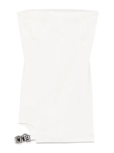 Gcds Vestido Corto - Crema