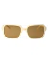 Gcds White Acetate Sunglasses