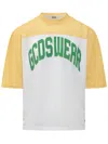 Gcds White Graphic T-shirt In White