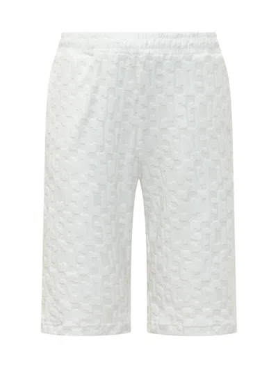 Gcds White Logo Shorts