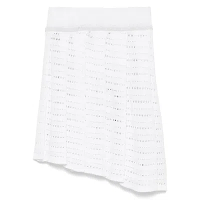 GCDS WHITE SKIRTS