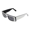 Gcds Unisex Sunglasses In Metallic
