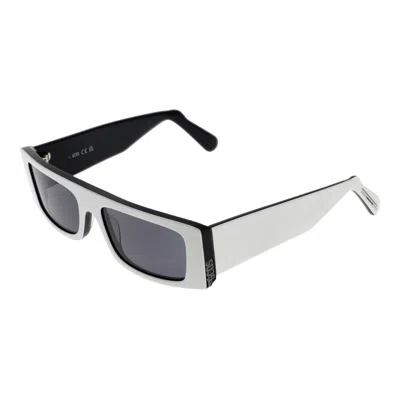 Gcds White Unisex Sunglasses