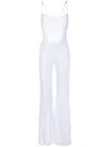 Gcds Wide-leg Jumpsuit In 白色