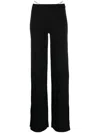 Gcds Crystal Embellished Wide Leg Trousers