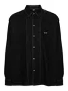 Gcds Wirdo Shirt In Black