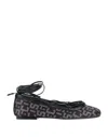 Gcds Ballet Flats In Black