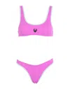 Gcds Woman Bikini Light Purple Size L Polyamide, Elastane In Purple