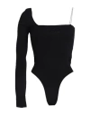 Gcds Woman Bodysuit Black Size L Polyamide In Black