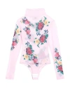 Gcds Woman Bodysuit Pink Size Xs Polyamide, Elastane