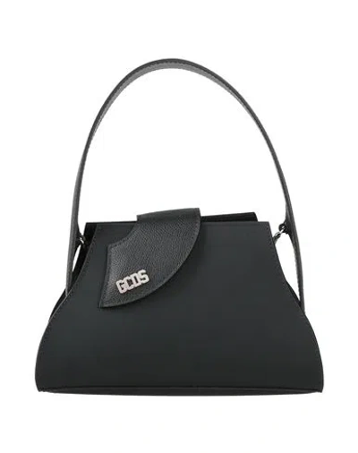 Gcds Woman Handbag Black Size - Leather