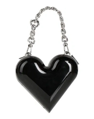 Gcds Woman Handbag Black Size - Plastic